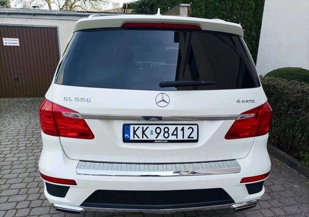 Mercedes-Benz GL cena 139900 przebieg: 125000, rok produkcji 2013 z Kutno małe 436